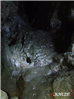 Jaskinia Trzebniowska - lodospad