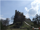 Zamek Bobolice zachodnia strona zamku