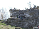 Zamek Bobolice - skała zamkowa