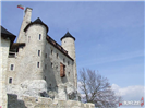 Zamek Bobolice - wschodnie mury 
