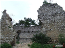 Zamek Bydlin - mury